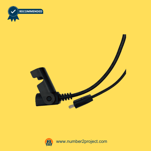 KAIDI recliner actuator angled connector socket with attached 2 pin power plug cable close up motion furniture lift chair wiring connector Number2project