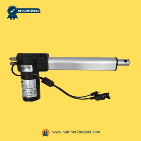 Kaidi KDYJT011-006B B linear actuator motor for power recliner and lift chair motion furniture actuator replacement close up with 2 pin connector Number2project