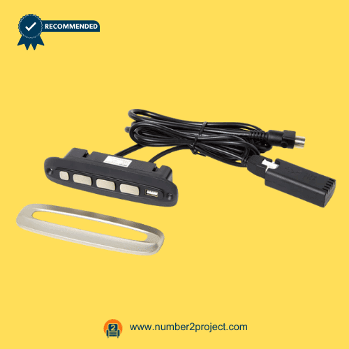 okin jldk 55 07 01 7-button recliner switch rear view with cable assembly mounting trim and usb port power lift chair control Number2project