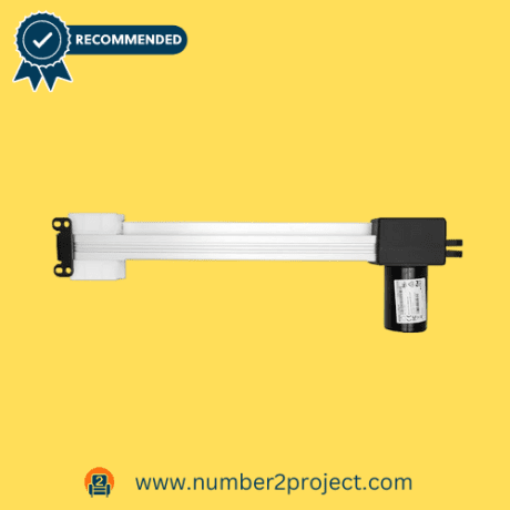 Okin Refined-R recliner motor actuator Model JLDQ-11 with a 333 mm stroke, presented as a reliable replacement part by Number2project.