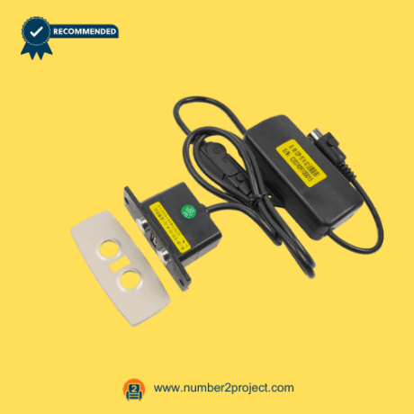DL-SK-039-YC-K-02 Two-Button Recliner Switch with Junction Box and Faceplate – Number2project Sofa and Recliner Repair Replacement Kit
