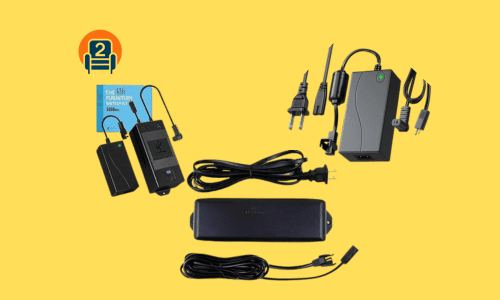 Recliner Power Supply Units Various recliner power supply units on a yellow background with Number2project logo.